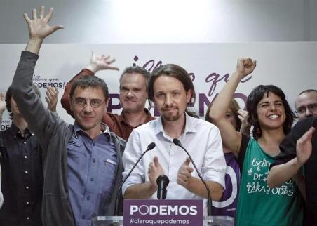 Parece que la alegria ha sido efímera en Podemos